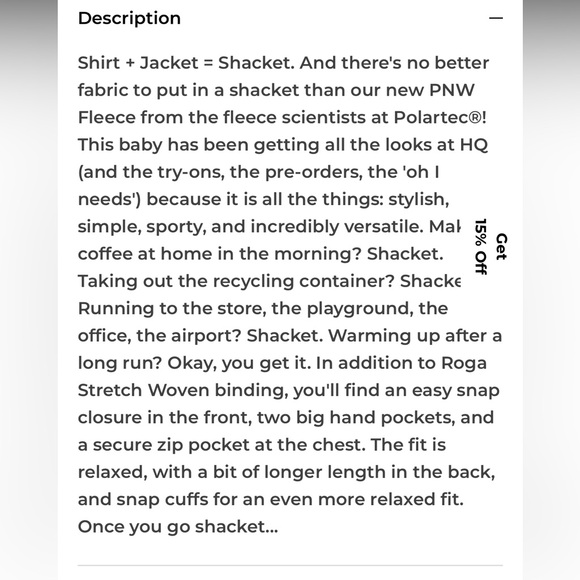 NWOT: Oiselle PNW Shacket - Picture 5 of 14